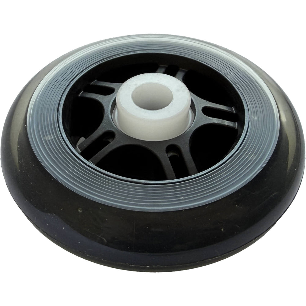 Black Pro Range Replacement Poly-Core Rubber Wheel For B5066/B5067 Paddock Stands (B5276)