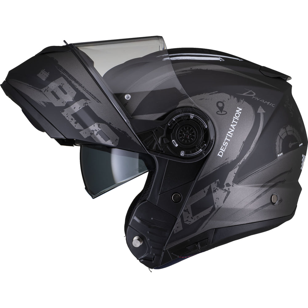 black optimus flip front motorcycle helmet Black Optimus II Destination Flip Front Motorcycle Helmet – Ghostbikes