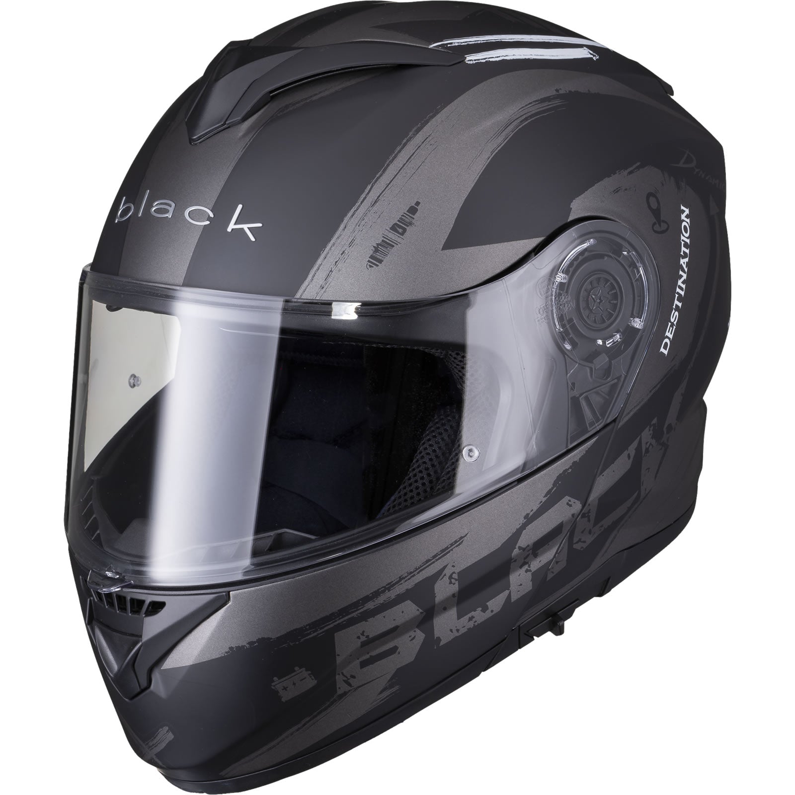 Black Optimus II Destination Flip Front Motorcycle Helmet – Ghostbikes