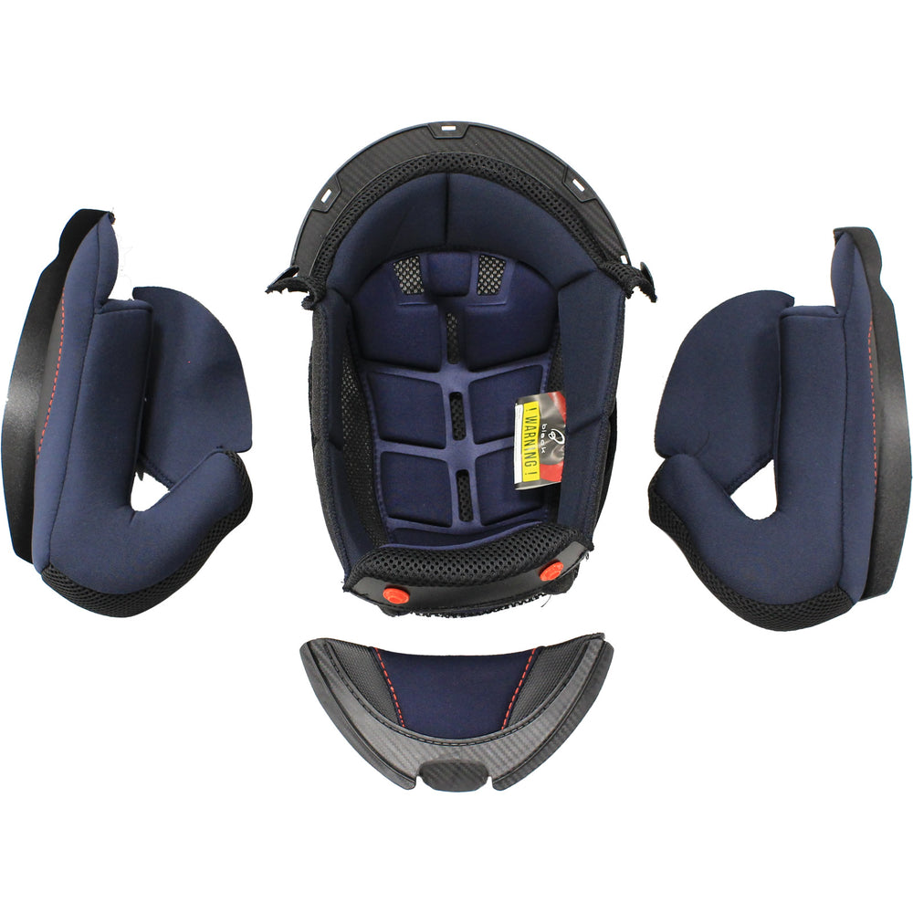Black Optimus II Replacement Helmet Liner