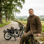 Black Bowland Wax Motorcycle Jacket