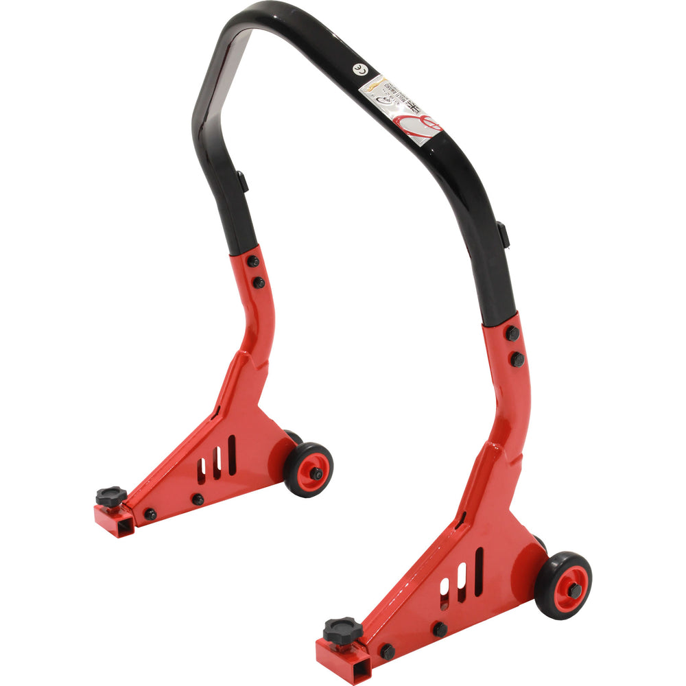 Black Pro Range Oval Tube Rear Paddock Stand (B5397) Without Adaptors