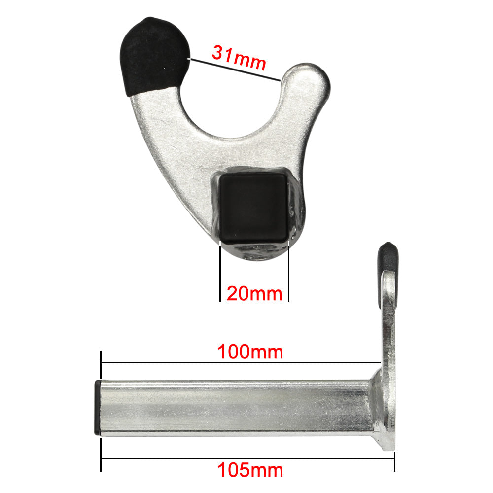 Black Pro Range B5398 Square Rod Bobbin Hook Adaptors for B5397 and B5401