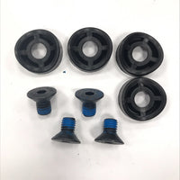 Black Pro Range Frame Fixings and Black Plastic Fixtures For B5163, B5190, B5400 and B5401 (B5403)