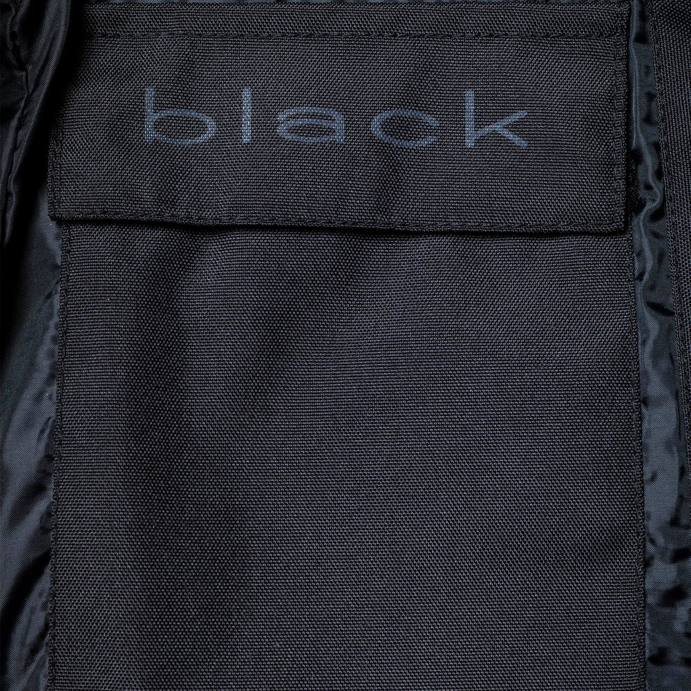 Black Renegade Leather Motorcycle Vest