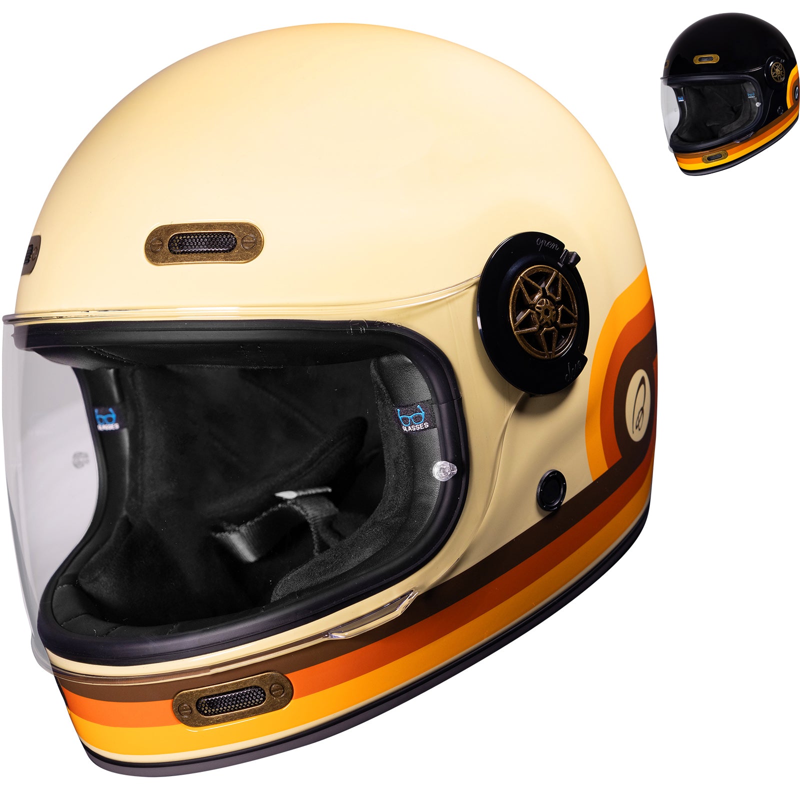 Orbit Retrograde ECE R22.06 Motorcycle Helmet