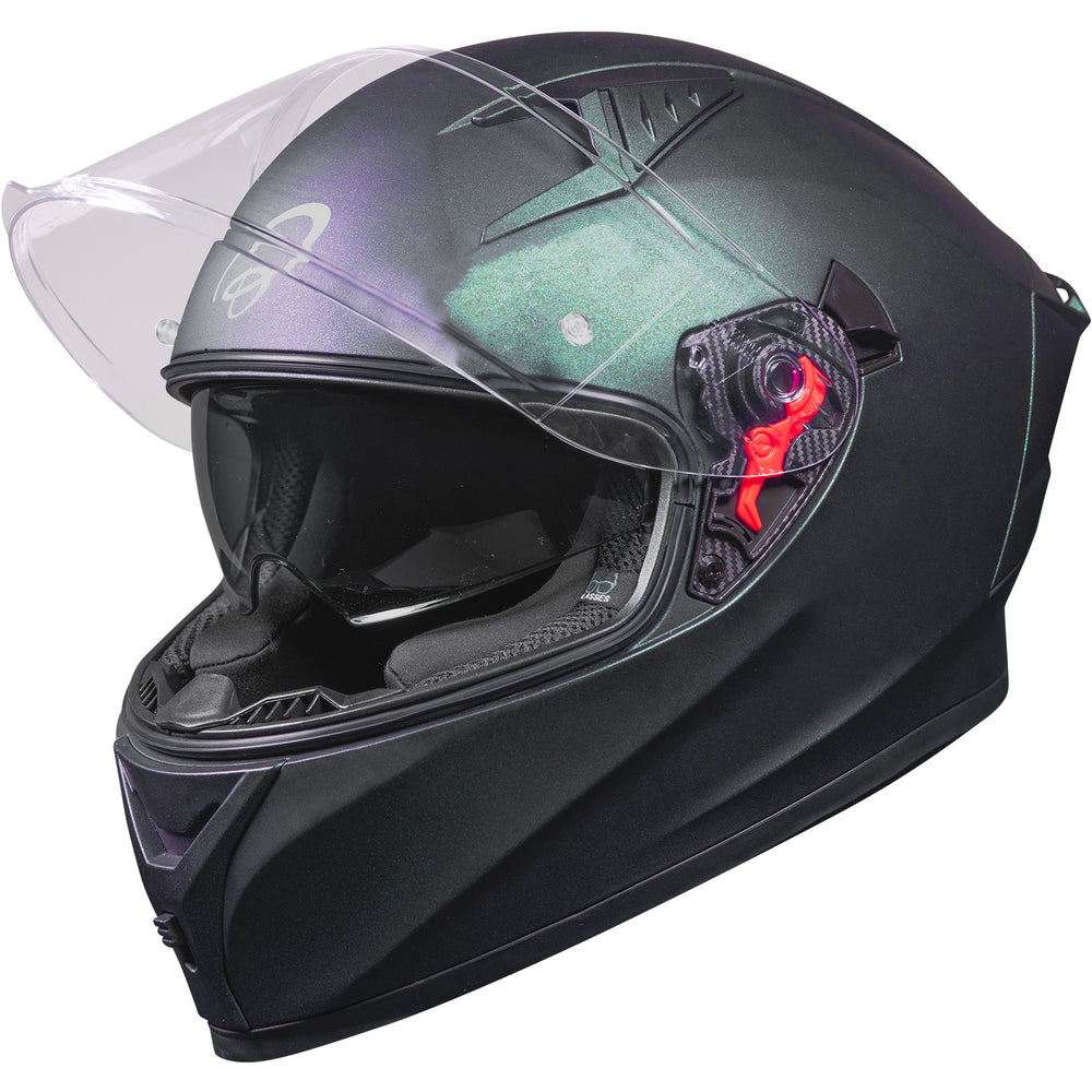 Black Atom ECE R22.06 Motorcycle Helmet – Ghostbikes