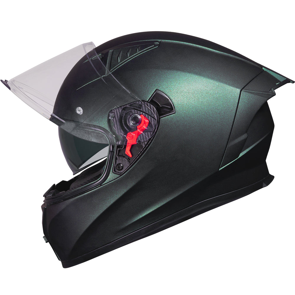 Black Atom ECE R22.06 Motorcycle Helmet – Ghostbikes