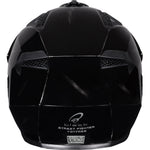 Black Street Fighter Vintage Open Face ECE R22.06 Motorcycle Helmet
