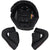 Black Street Fighter Replacement Helmet Liner