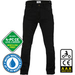 Black Speedster AAA CE Ultra Black Motorcycle Jeans
