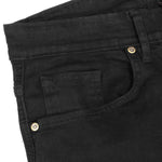 Black Speedster AAA CE Ultra Black Motorcycle Jeans