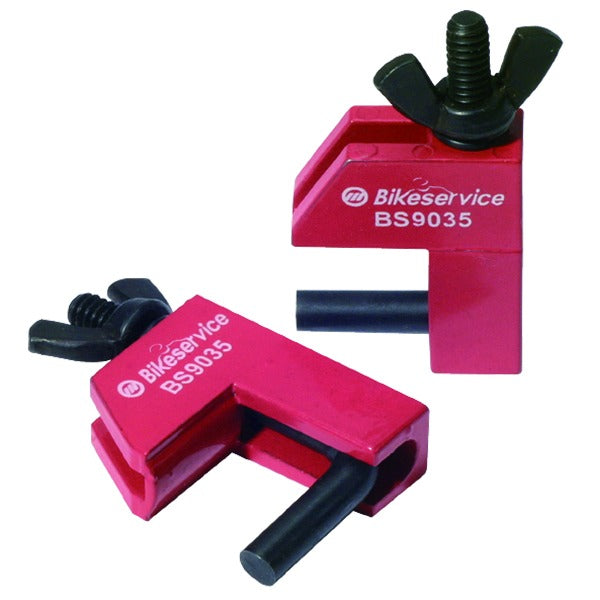 BikeService 2 Piece Rubber Line Clamp Set