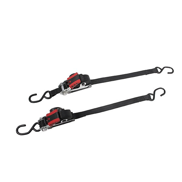 BikeService Retractable Heavy Duty Tie-Down Strap Set