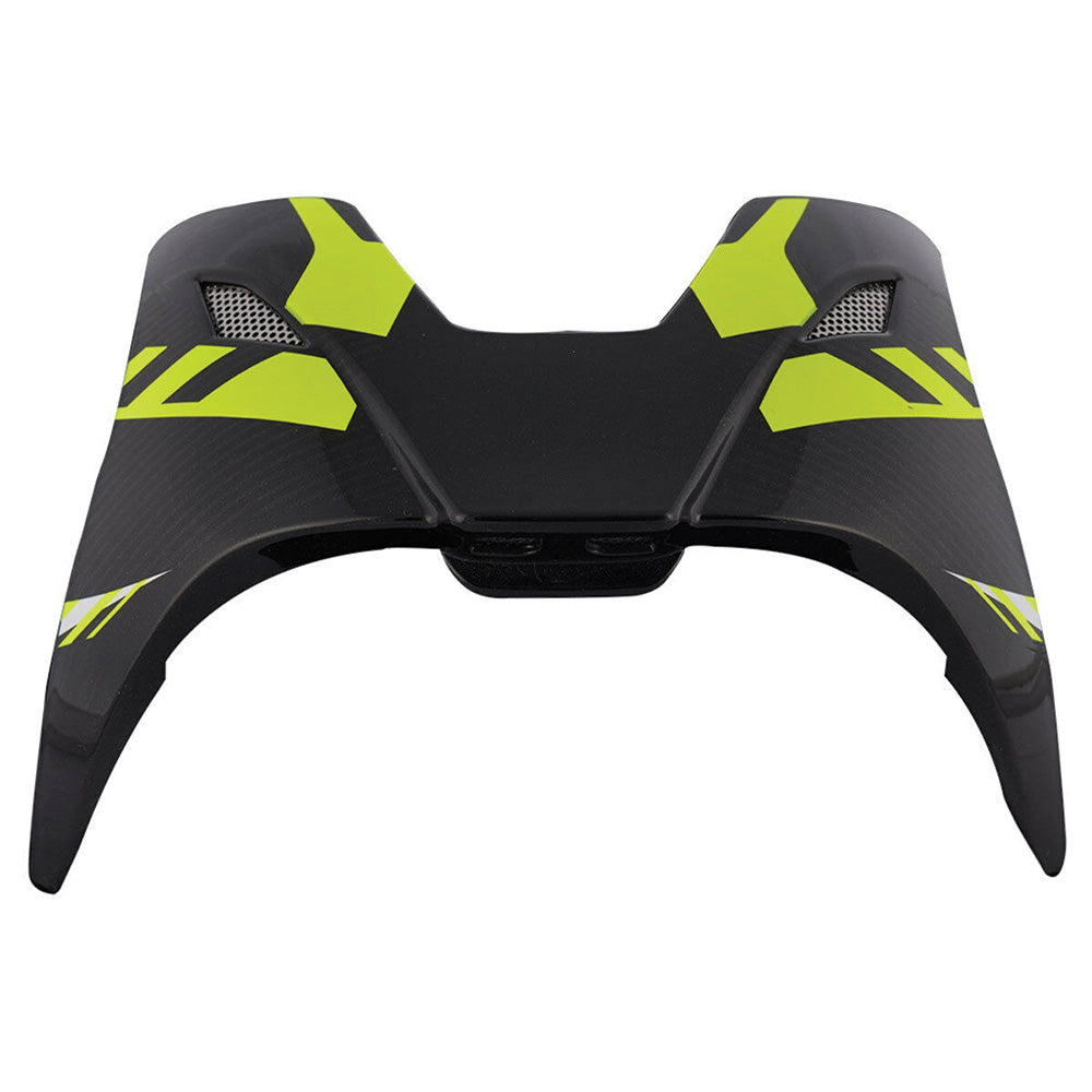 HJC FG-ST Rear Vent Crono MC-4 Green Motorcycle Helmet