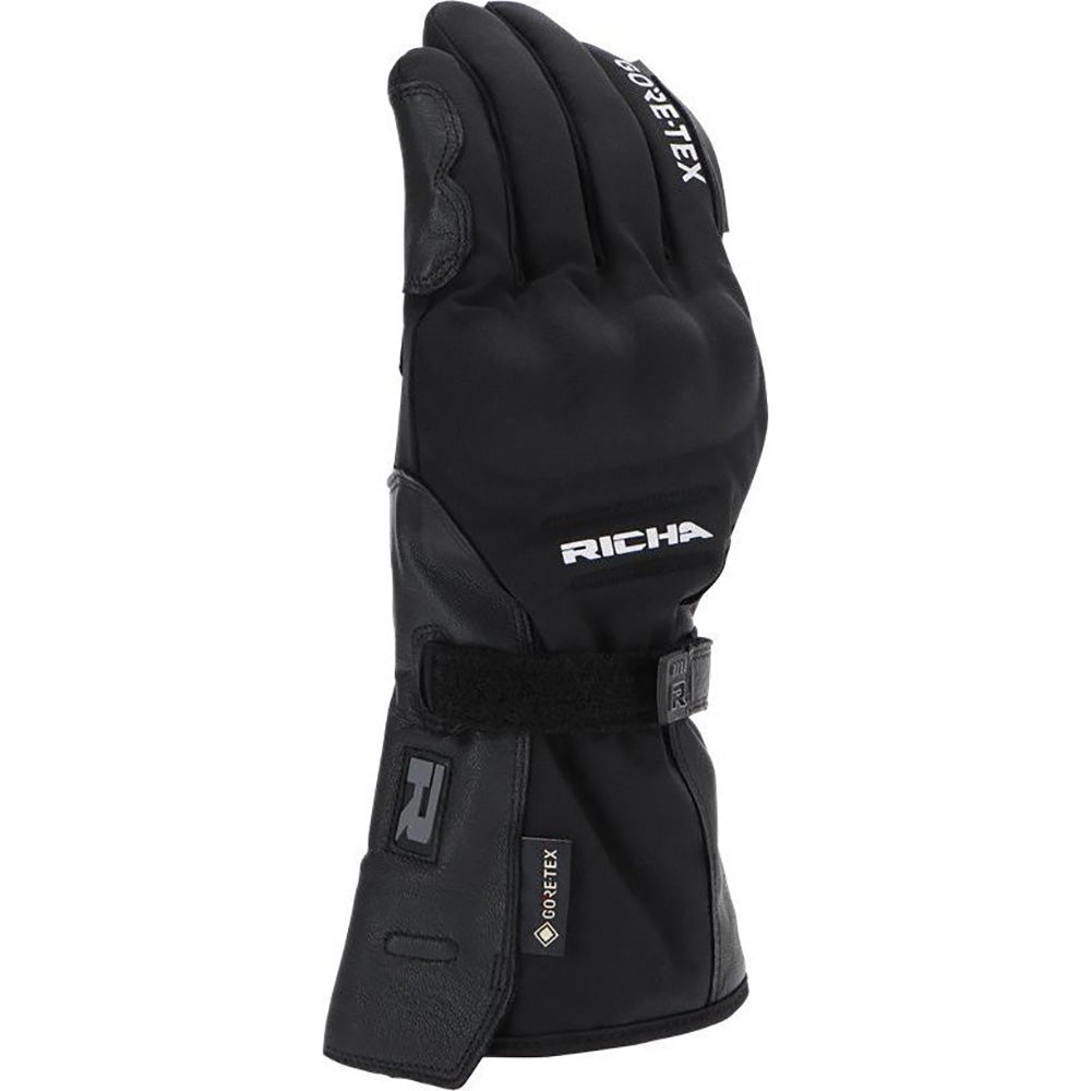 Richa Ice Polar Gore-Tex Motorcycle Gloves - Black