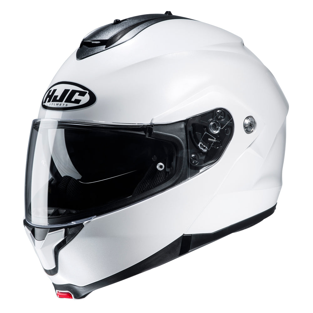 HJC C91N Pearl White Motorcycle Helmet