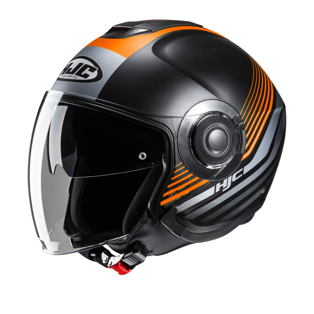 HJC I40N Dova MC7SF Orange Motorcycle Helmet