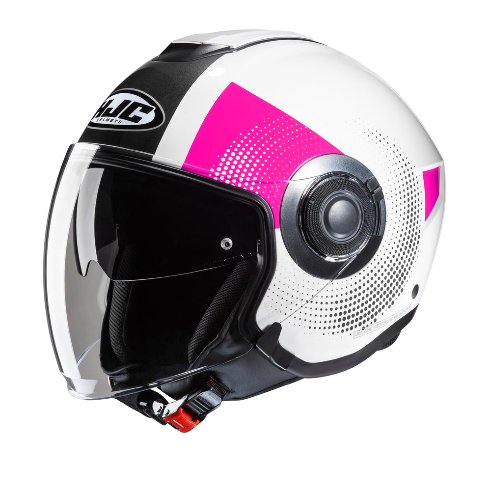 HJC I40N Pyle MC8 Pink Motorcycle Helmet