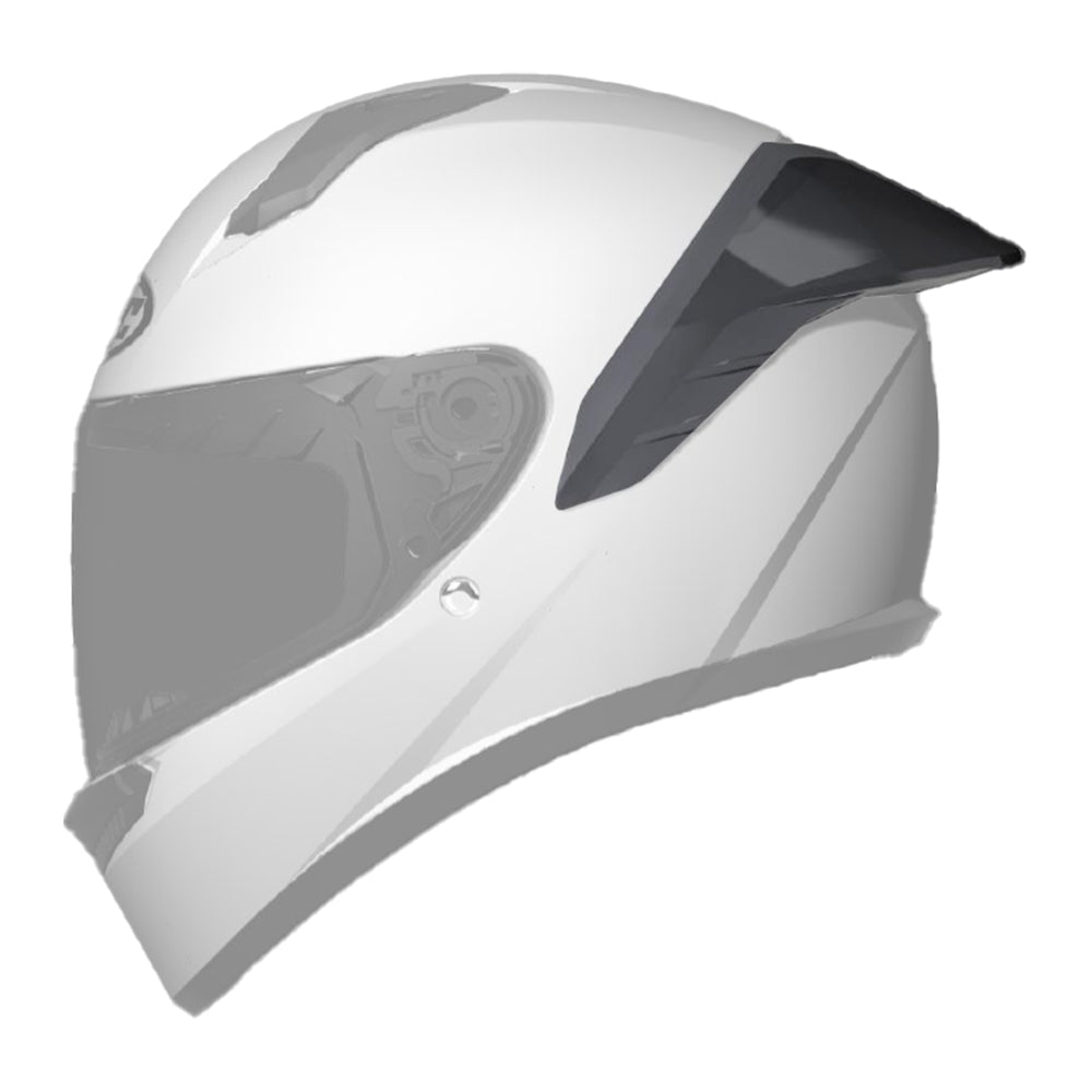 HJC C10 Spoiler Free Smoke Motorcycle Helmet