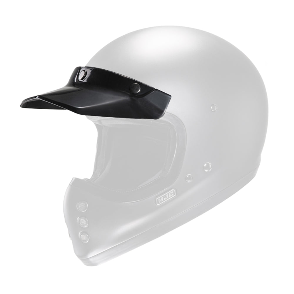 HJC V60 Black Peak Motorcycle Helmet
