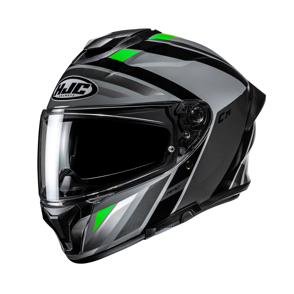 HJC C71 Faber MC7 Orange  Motorcycle Helmet