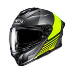 HJC C71 Morix MC3HSF Yellow Motorcycle Helmet