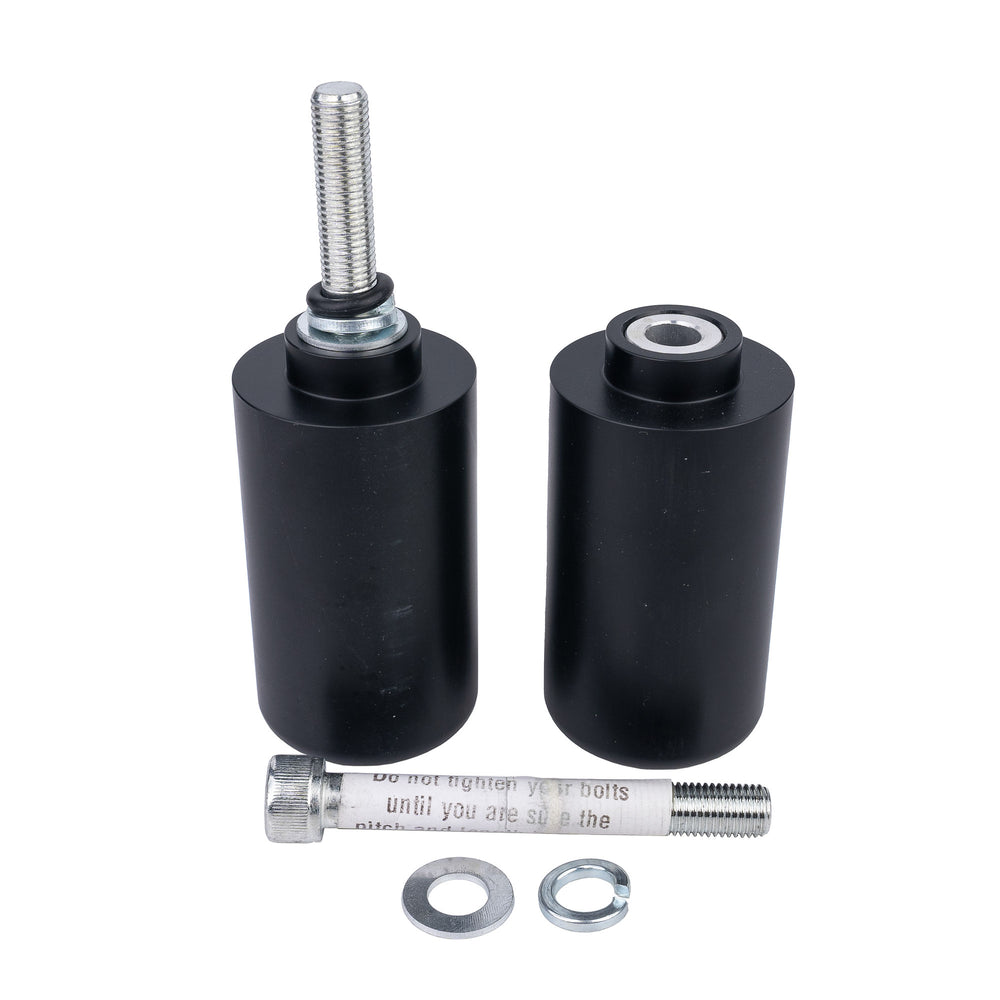 BikeTek Black STP Crash Protectors Set - Honda CBR900RR 1993-99
