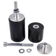 BikeTek Black STP Crash Protectors Set - Kawasaki Z750 2007-12, Z1000 2007-10