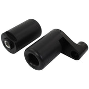 BikeTek Black STP Crash Protectors Set - Suzuki GSXR1000 2000-02