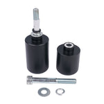 BikeTek Black STP Crash Protectors Set - Yamaha FZ6 2004-08