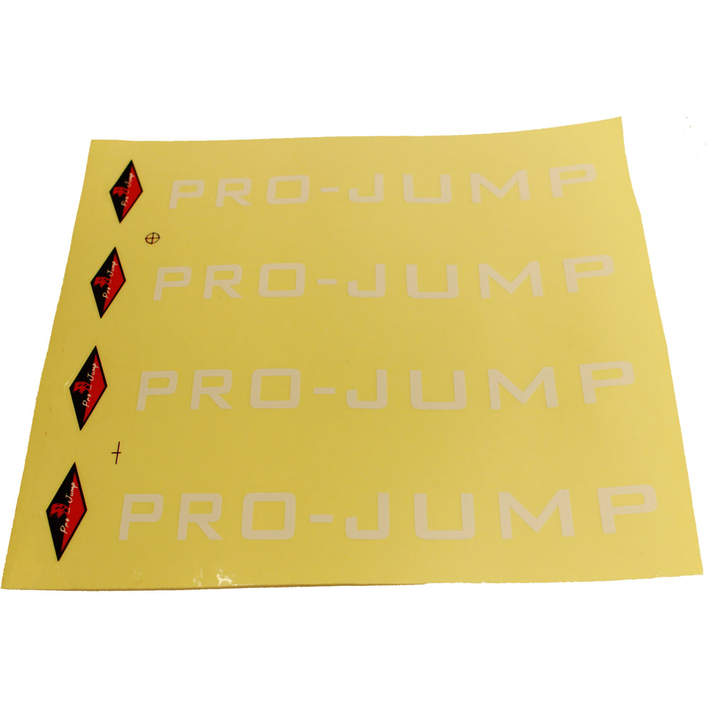 Adult Pro-Jump CZ-Series Logo Sticker for Back of Spring