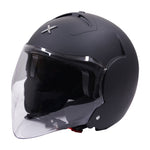 Axor Striker Open Face Helmet - Matt Black