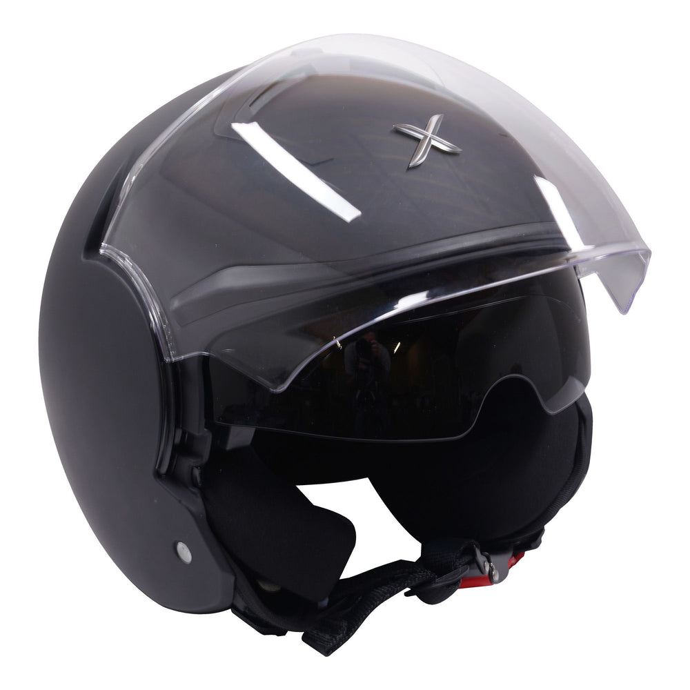 Axor Striker Open Face Helmet - Matt Black