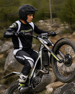 Airoh Kombakt Trials Helmet - Matt Black