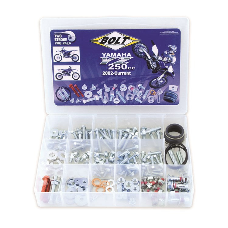 Bolt Hardware Pro Pack Fastener Kit - Yamaha YZ250 2002-2021, YZ250X 2016-2021