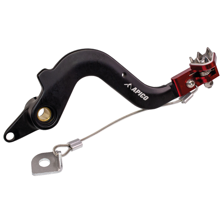 Apico Forged Brake Pedal - Beta RR 125-300 2T & 350-480 4T 2020-22 - Red