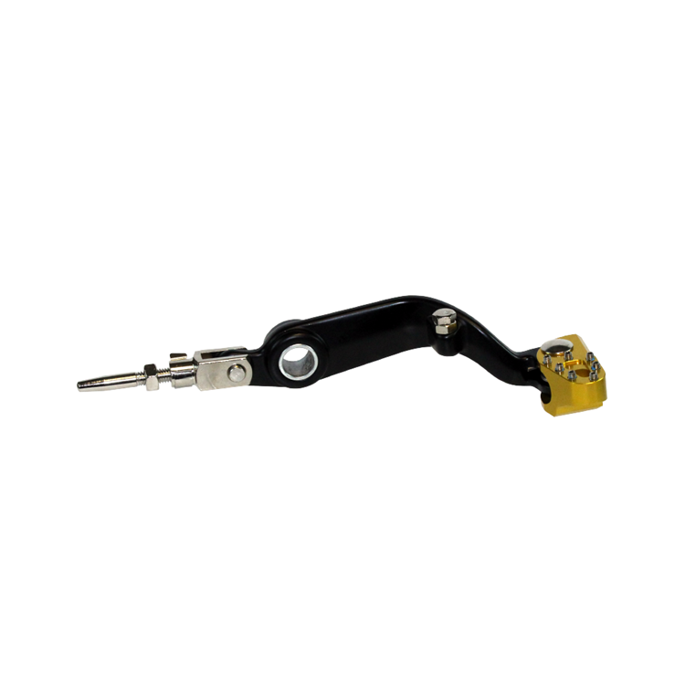 Apico Elite Trials Brake Pedal - TRS One 125-300 2016-22 - Black/Yellow