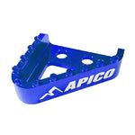 Apico OEM Replacement Brake Pedal Tip - Husqvarna/ KTM - Blue