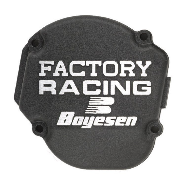 Boyesen Ignition Cover - Suzuki RM80 1986-2001, RM85 2002-24 - Black