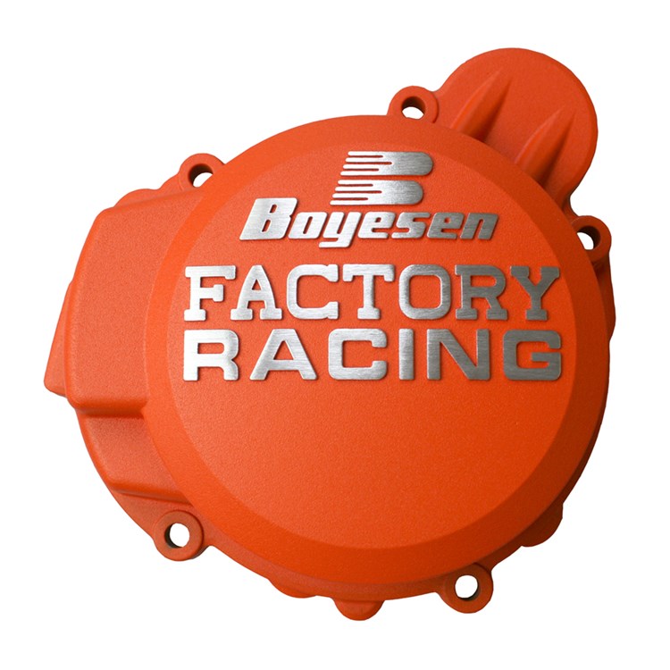 Boyesen Ignition Cover - KTM SX 125/150 2016-22, Husqvarna TC125 2016-22 - Orange