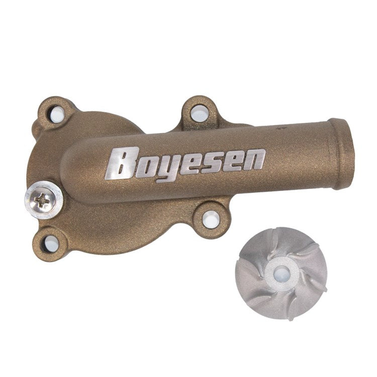 Boyesen Supercooler Water Pump Kit - Kawasaki KXF450 2019-23 - Magnesium