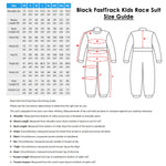 Black Kids FastTrack Race Suit