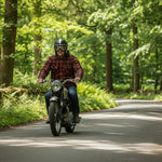 Black Forge Armoured Motorcycle Shirt Lifestyle