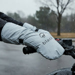 Black Reflective Waterproof Motorcycle Over Gloves