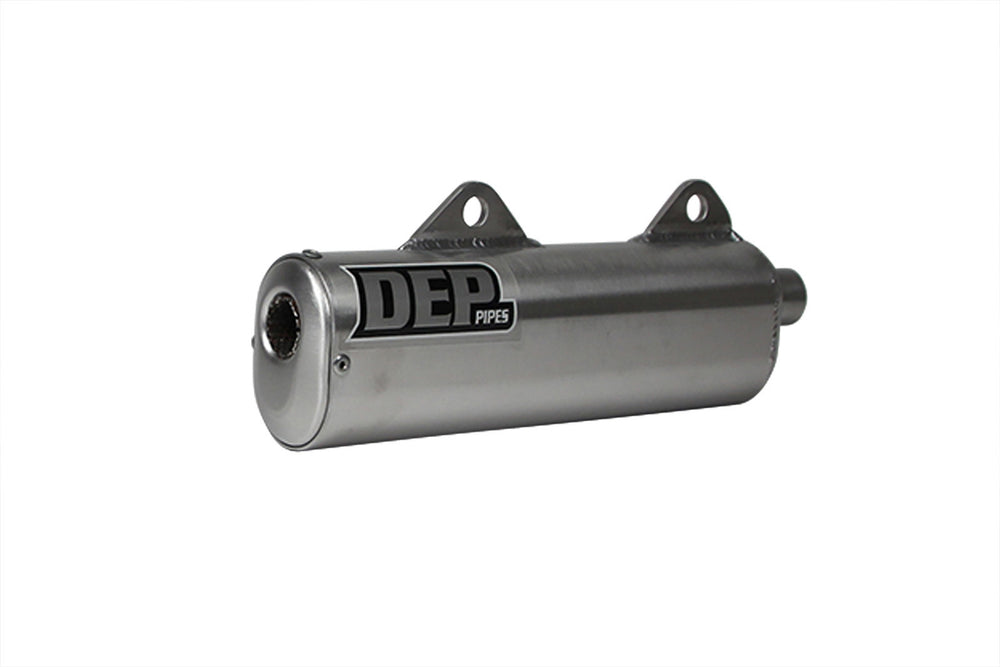DEP Exhaust Silencer - Kawasaki KX250 1987 - Oval