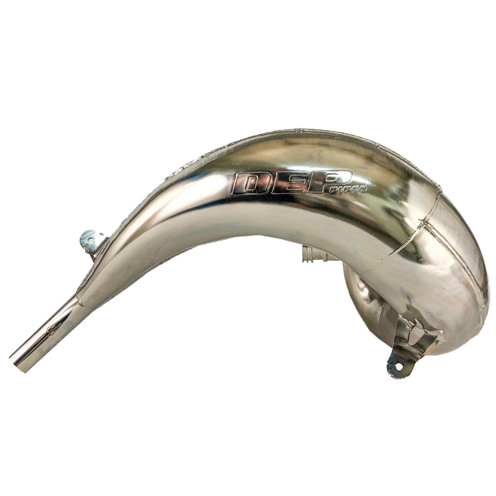 DEP Armoured Front Exhaust Front Pipe - Sherco SE 250 Factory 2018-19, Race 2019-On - Nickel