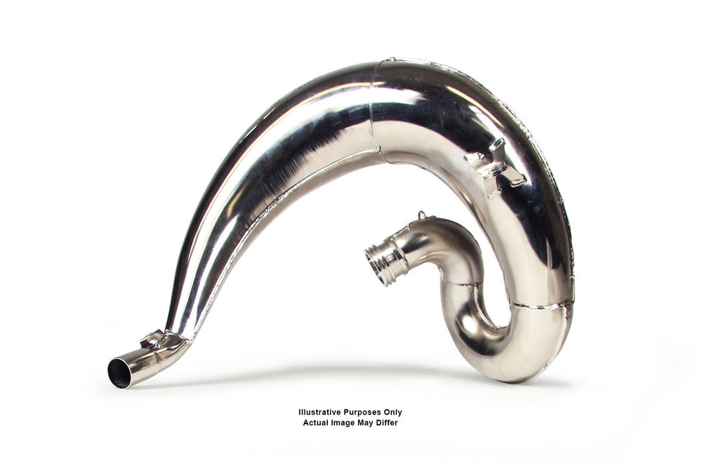 DEP Exhaust Front Pipe - KTM SX 125/150 2016-18, XC/EXC 2016-On, XC-W 2017-On, Husqvarna TC125 2017-18, TX 2017-On - Nickel