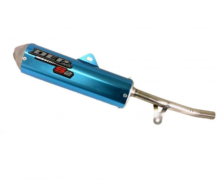 DEP Exhaust Silencer - Yamaha DT125R 1989-2003 - Blue