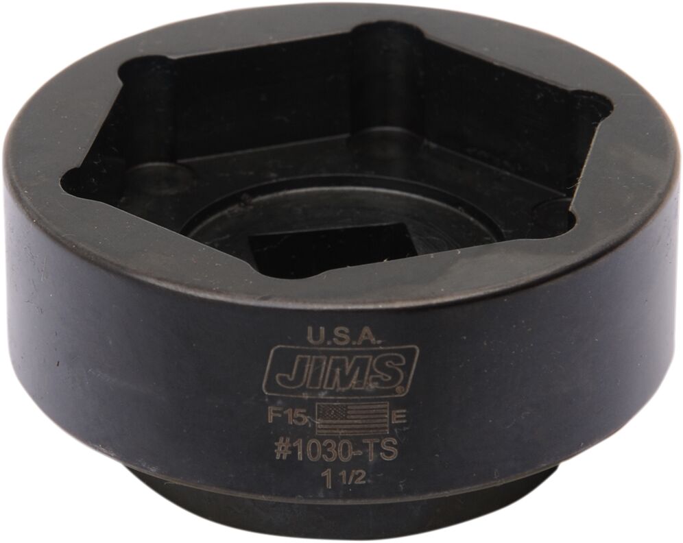 Jims Flywheel Socket - Harley Davidson FXWG 1340 1984-1986 - Black